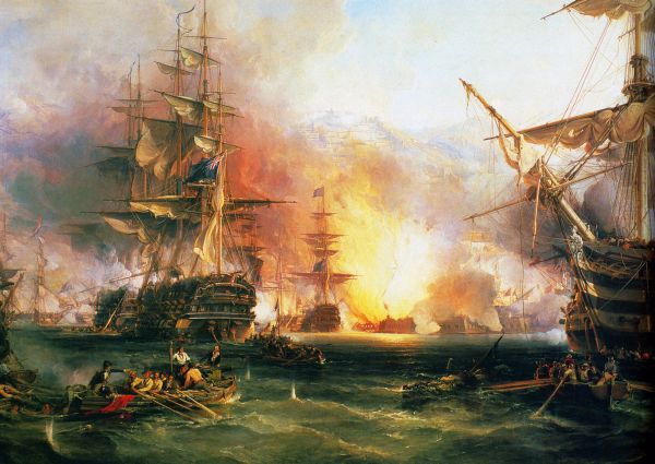 The bombardment of Algiers