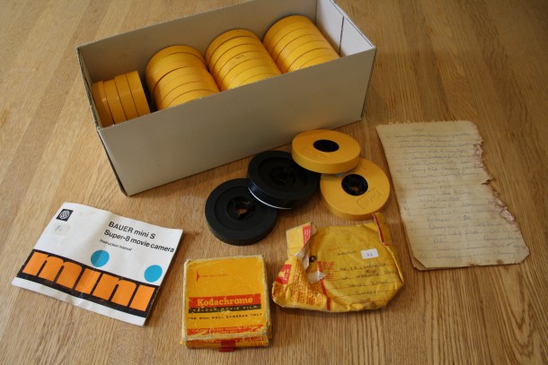 Super 8 reels
